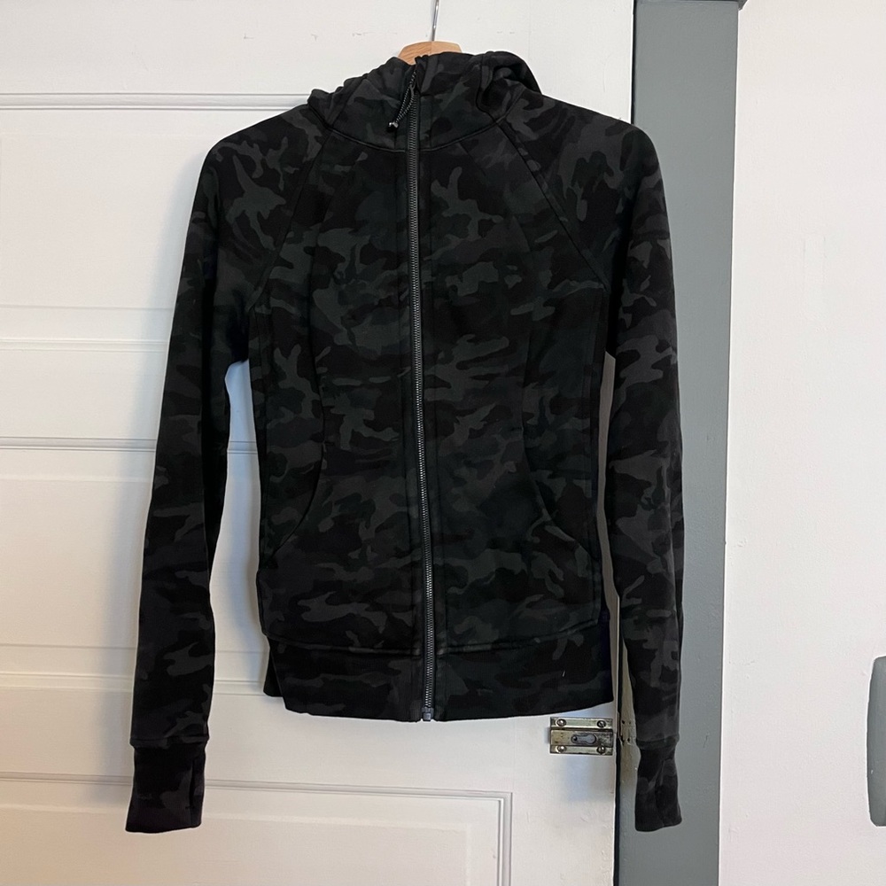 Lululemon Camo Scuba Hoodie